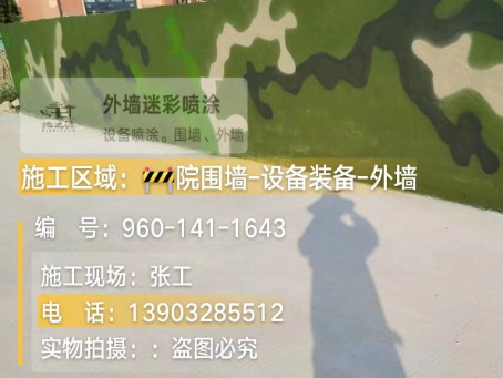 临夏 迷彩漆喷涂价格（按平方米计费）